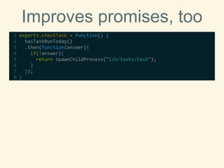 Improvespromises, too  