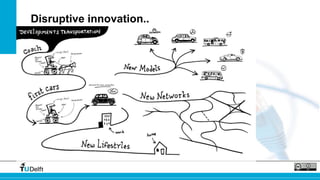 Disruptive innovation.. 
 