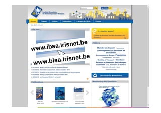 Novembre 2014 www.ibsa.irisnet.be 
 