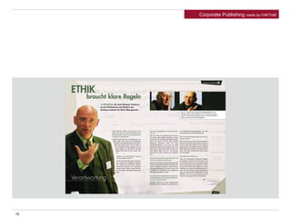 Corporate Publishing made by FAKTUM
19
 