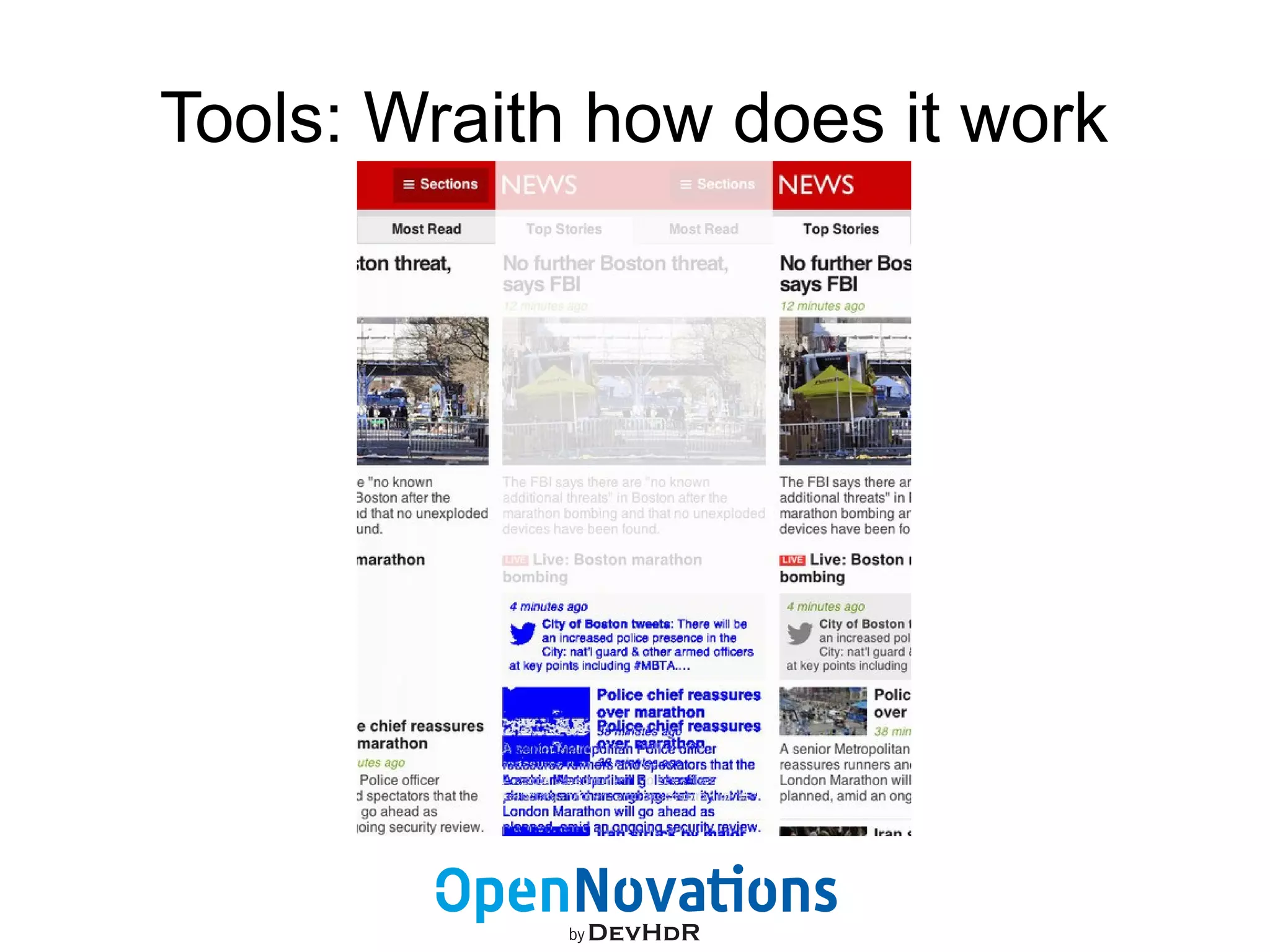 Tools: Wraith how does it work 
 