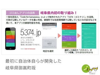 地域で立ち上がらなかったため自ら開発した
石川県河北郡区内灘町版
 