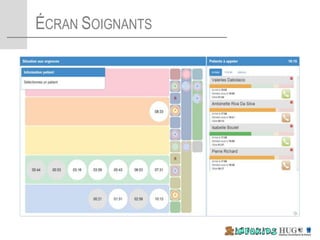 ÉCRAN SOIGNANTS