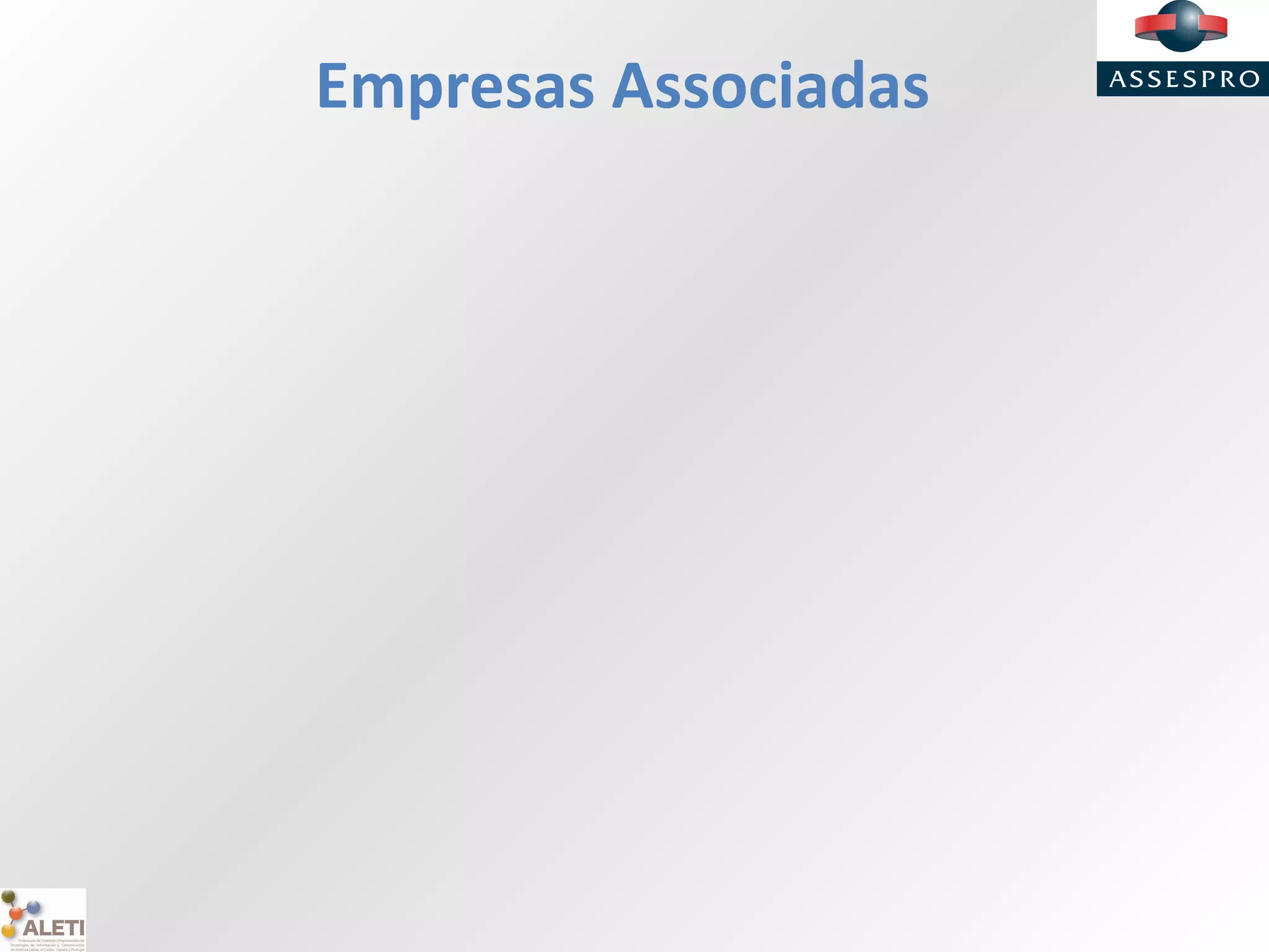 Empresas Associadas
 