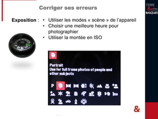 Les formats d’images
Taille d’une image : est définie par le nombre de pixels qui la composent
verticalement et horizontalement.
Le pixel est le plus petit élément de l’image, un petit carré que l’on
observe quand on grossit l’image à l’écran. Exemple : format 800 x 600
pixels (format requis pour la base de donnée régionale).
 
