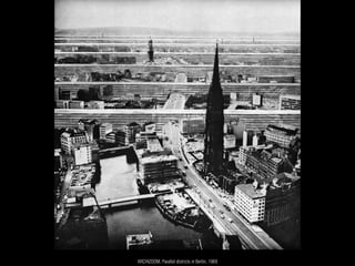 ARCHIZOOM, Parallel districts in Berlin, 1969
 