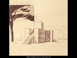 GIUSEPPE TERRAGNI, Monument to Roberto Sarfatti, 1938
 