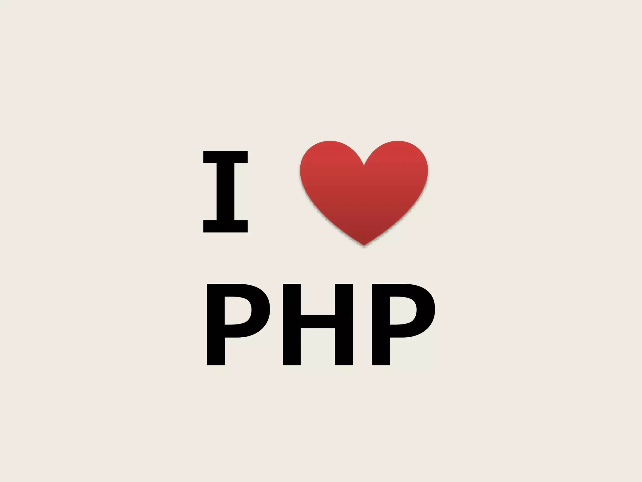 I
PHP
 