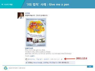 경남과기대 박상혁 : 소셜한 창조성
Ⅵ. 시너지 폭발
 