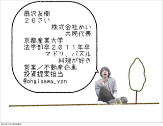 țgј

ʽᤤ
ͬ
bIѧ
ѧ䣲
ޥɥꡢѥ
ä
ӘIӮb
ͶY᰸
@ohgisawa_yzn
20141218ľ
 