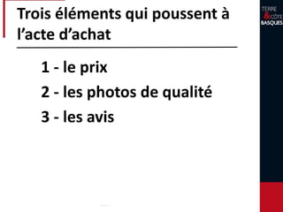 Introduction
Quels sont les 3 éléments qui
poussent à l’acte d’achat ?
 