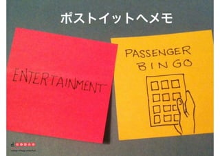 一般社団法人デザイン思考研究所
ポストイットへメモ
 