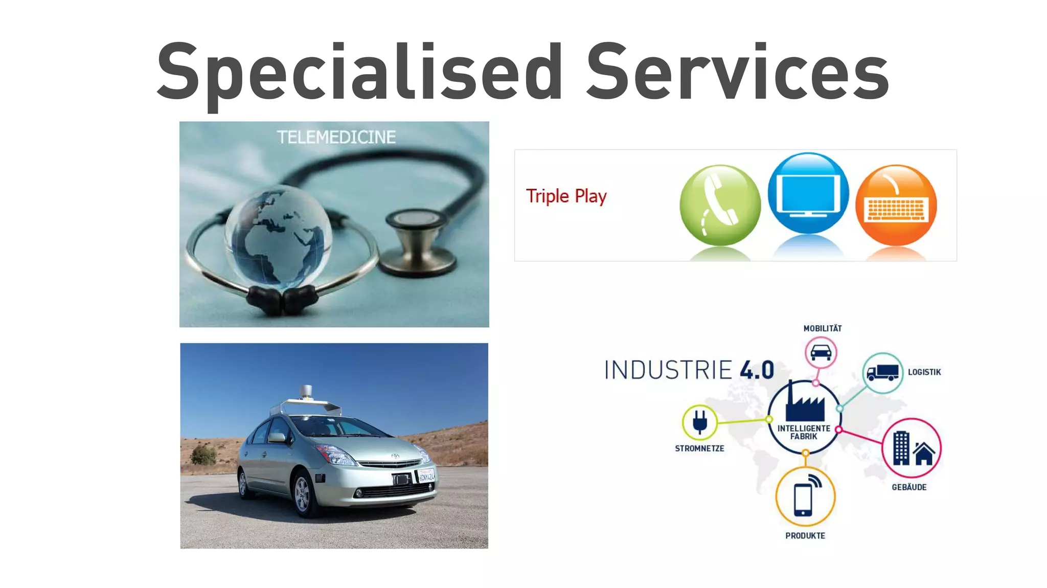Specialised Services
 