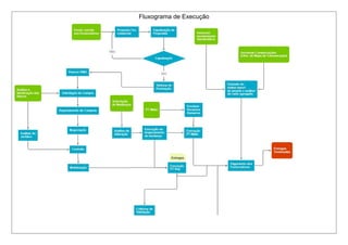 Fluxograma de Execução
 
