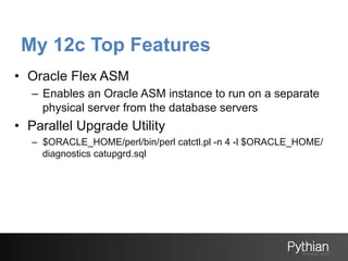 Oracle 12c and its pluggable databases | PDF