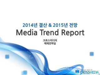2014년 결산 및 2015년 전망 media trend report 201501