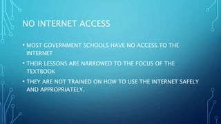 BARRIERS TO ICT IN SCHOOLS | PPTX