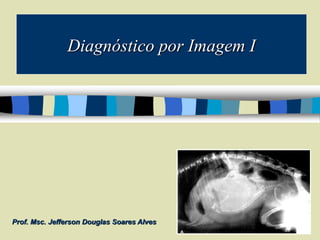 Diagnóstico por Imagem I
Prof. Msc. Jefferson Douglas Soares Alves
 