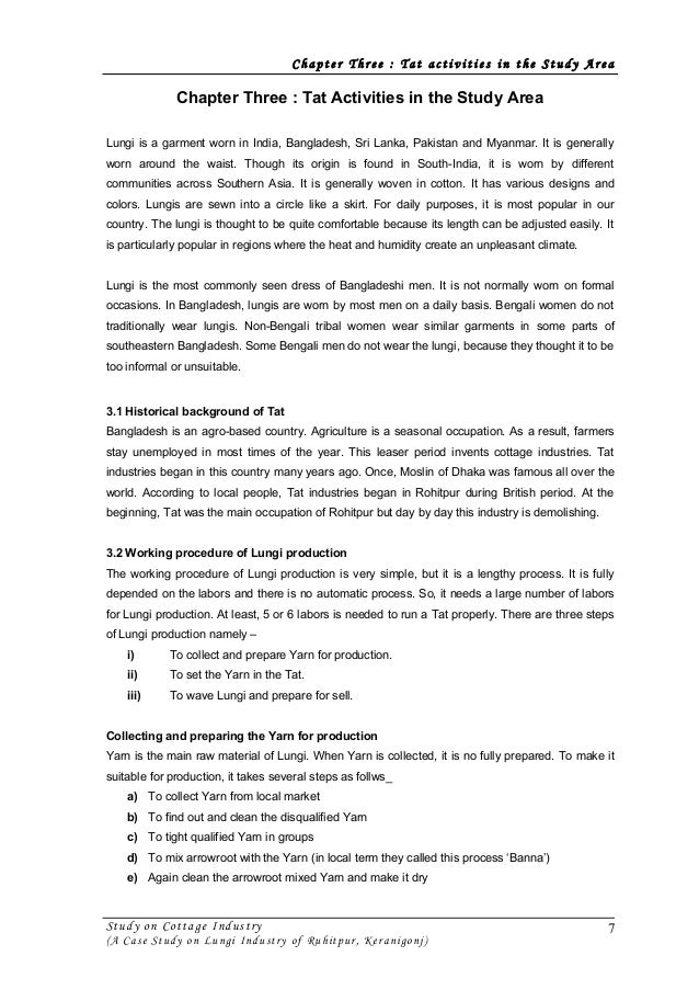 201442087 6959462 Study On Cottage Industry