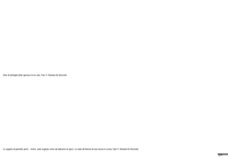 59
Viste di dettaglio delle aperture tra le sale. Foto © Stefania De Vincentis
Le sagome di pannelli, porte, finestre, sono segnate come ad indicarne lo specifico ruolo all’interno di una messa in scena. Foto © Stefania De Vincentis
 