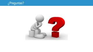 ¿Preguntas?
 