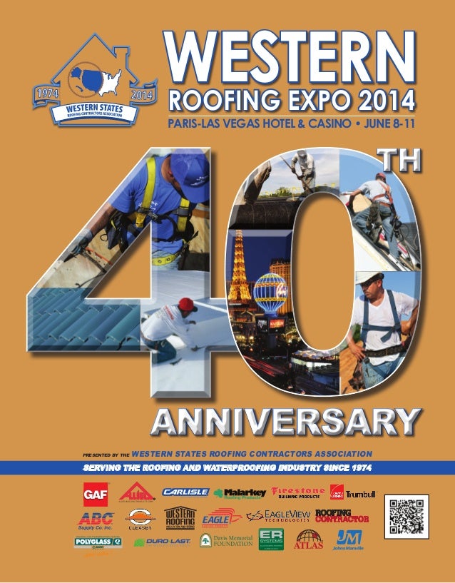 Western Roofing Expo 2014 Advance Registration Brochure