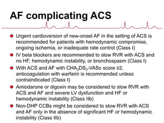 2014 AHA/ACC/HRS Atrial Fibrillation Guideline | PPTX