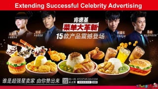 Extending Successful Celebrity Advertising
 