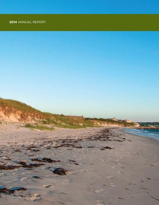 4 | BUZZARDS BAY COALITION4 | BUZZARDS BAY COALITION
2014 ANNUAL REPORT
 