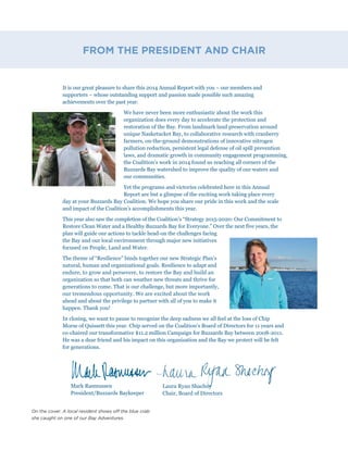 Buzzards Bay Coalition 2014 Annual Report