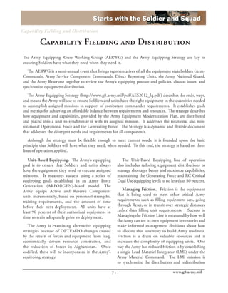 2014 Army Equipment Modernization Plan | PDF