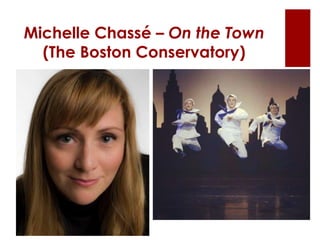 Michelle Chassé – On the Town
(The Boston Conservatory)
 