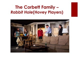 The Corbett Family –
Rabbit Hole(Hovey Players)
 