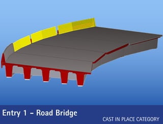 CAST IN PLACE CATEGORY
Entry 2 - Road Bridge
 