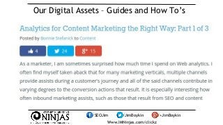Content Strategy: Create & Promote Digital Assets by Jim Boykin #clickz