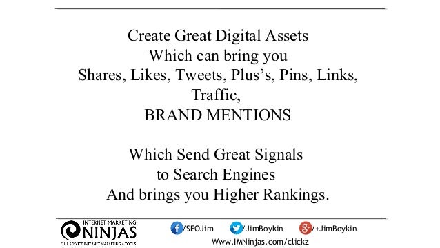 Content Strategy: Create & Promote Digital Assets by Jim Boykin #clickz Slide 22