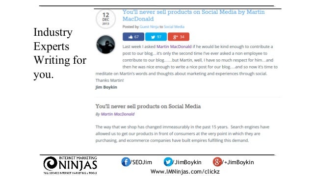 Content Strategy: Create & Promote Digital Assets by Jim Boykin #clickz Slide 76