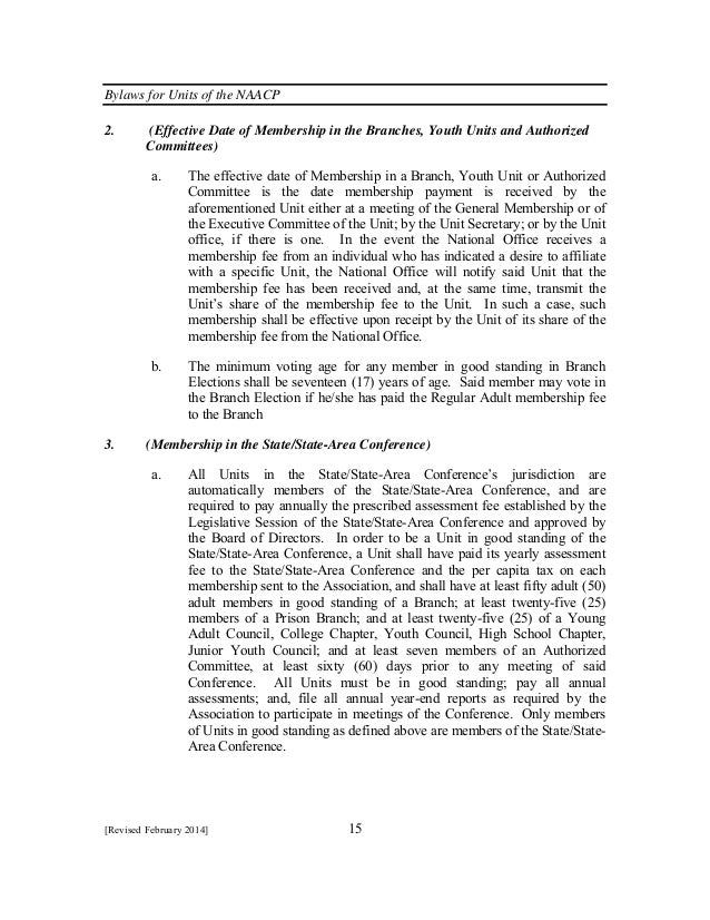 Naacp Election Manual