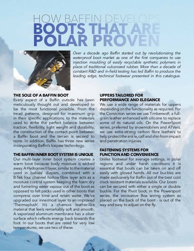baffin pivot boots