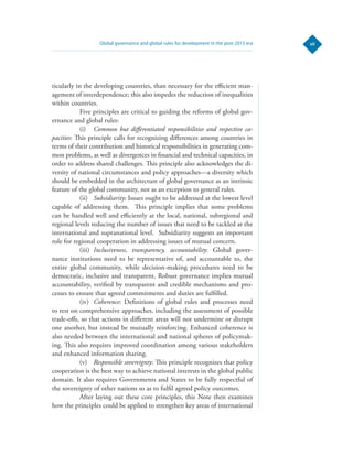 Global governance and global rules for development in the post-2015 era ...