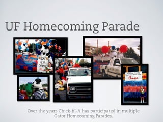 Chick-fil-A Marketing Presentation (Spring 2013)