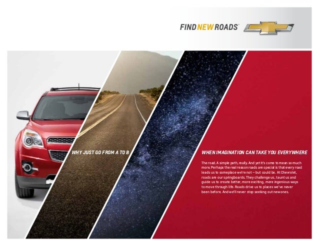 2014 Chevrolet Equinox Information Brochure Mckaig