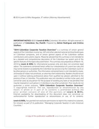 2014 colombian corp_taxation