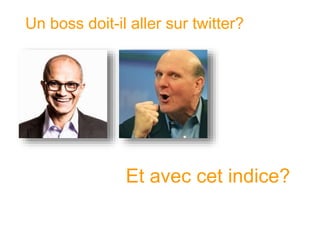 Un boss doit-il aller sur twitter? 
Et avec cet indice?  