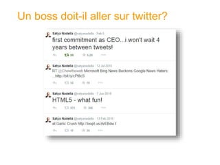 Un boss doit-il aller sur twitter?  