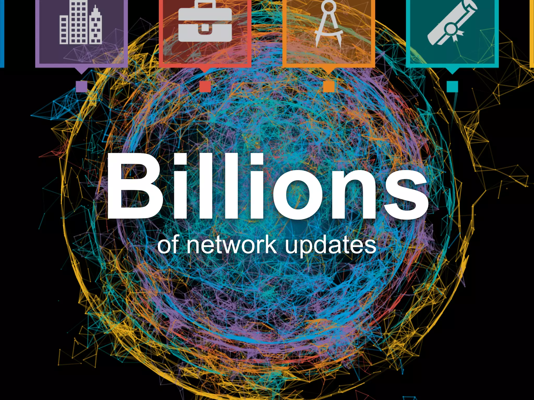 Billionsof network updates
 