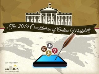 The 2014 Constitution of Online Marketing