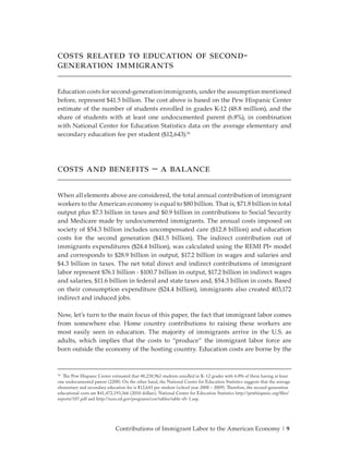Contributions of Immigrant Labor to the American Economy - A Different ...