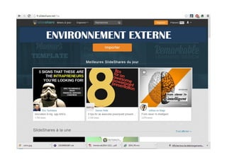 ENVIRONNEMENT EXTERNE

 