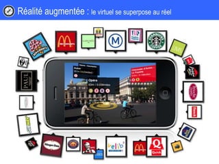 Réalité augmentée : le virtuel se superpose au réel
 